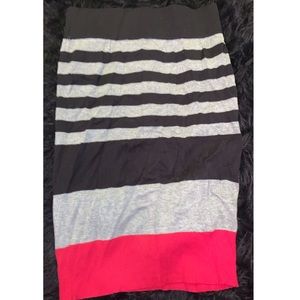 Striped skirt